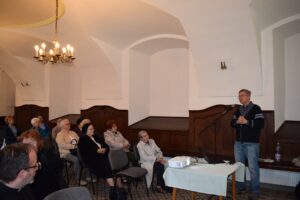 Lányi Béla verbita szerzetes tartott előadást Nagyatádon
